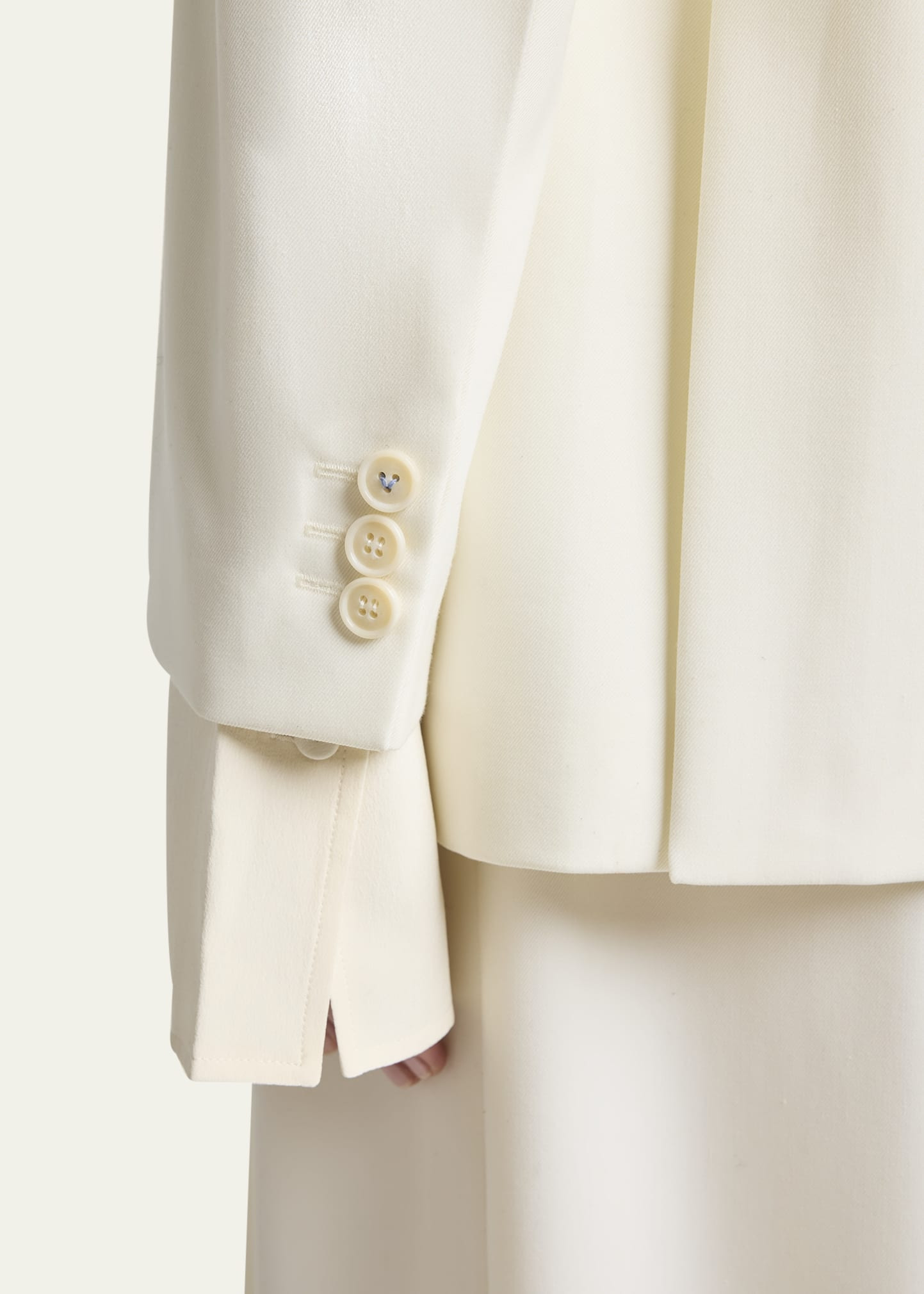 Classic Tailored Wool-Blend Jacket - 5