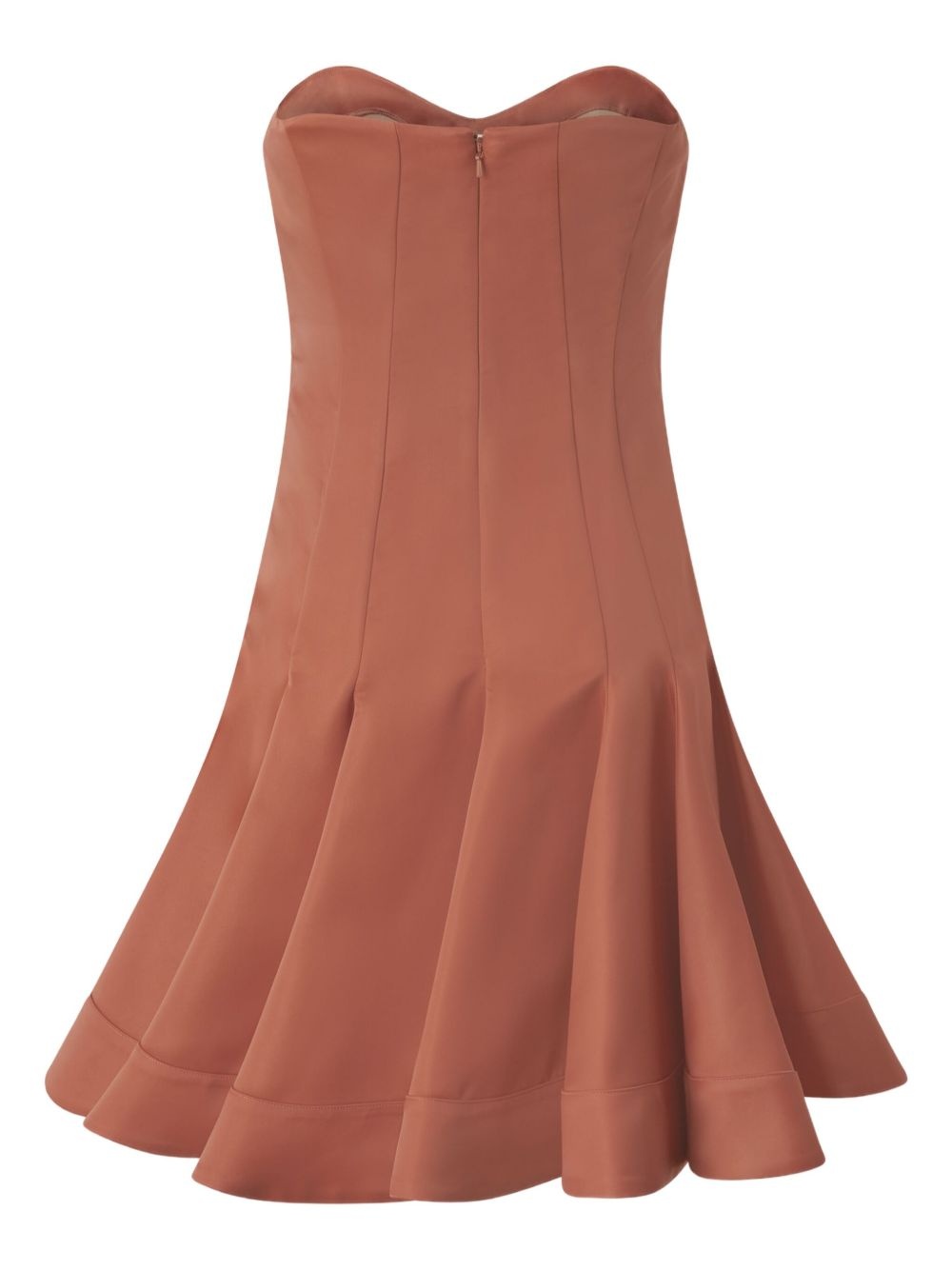 godet mini dress - 2