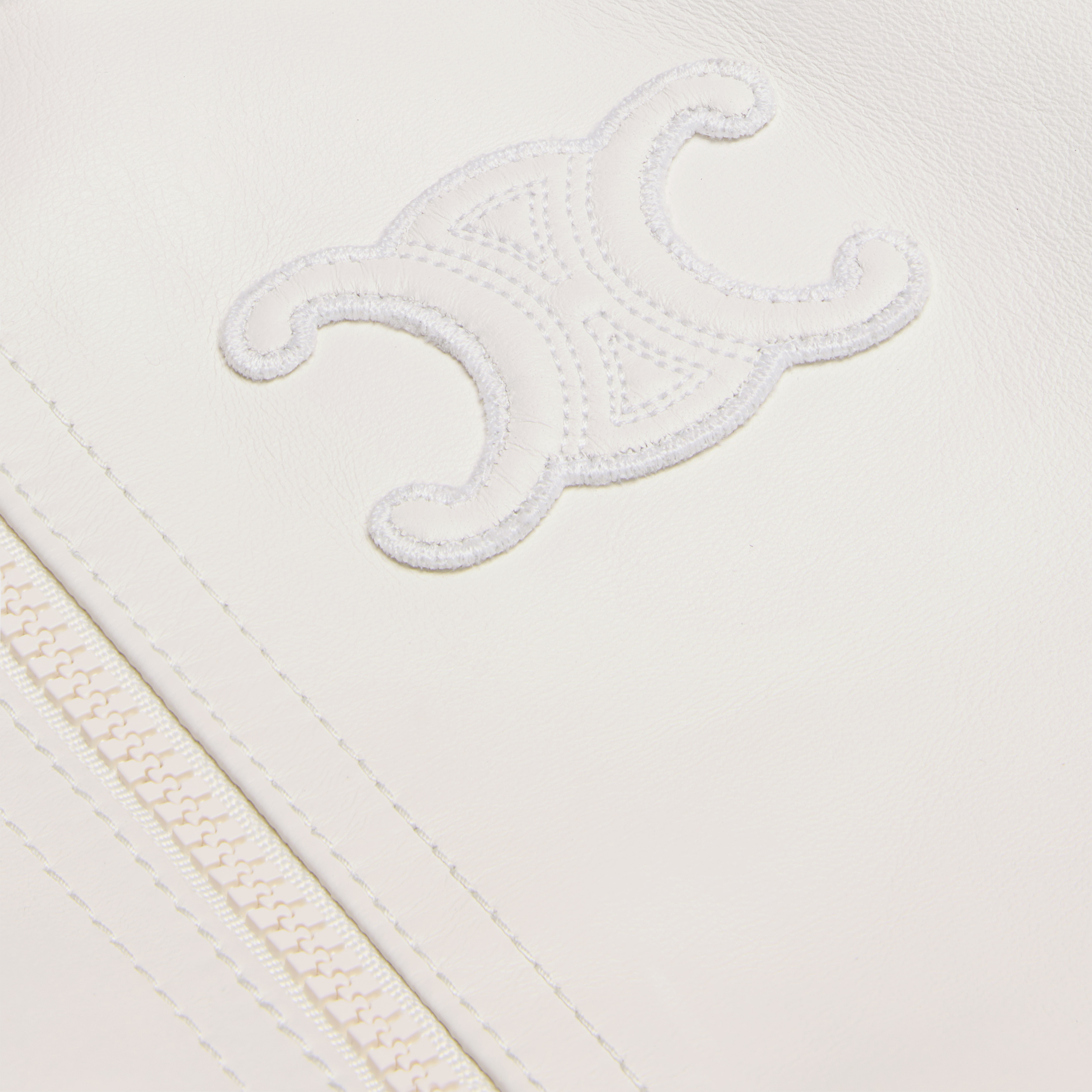Triomphe blouson jacket in soft lambskin - 4