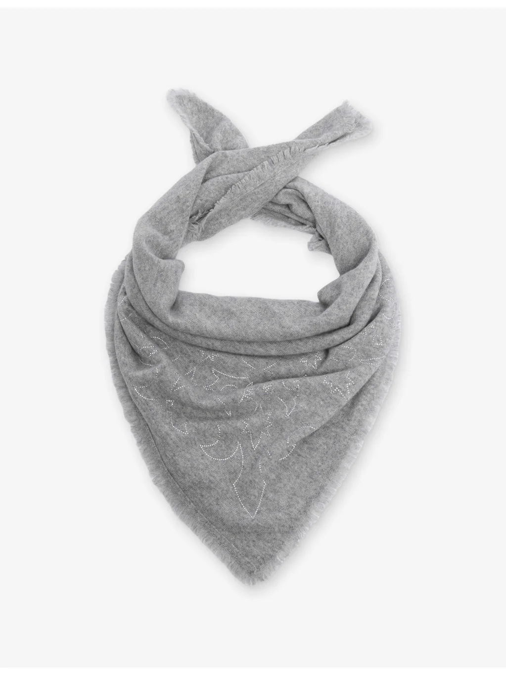 Stevie Strass Western Cashmere Scarf - 1