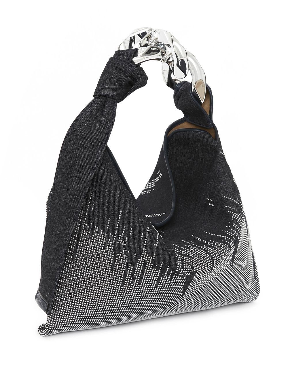 small Chain Hobo Hotfix shoulder bag - 3