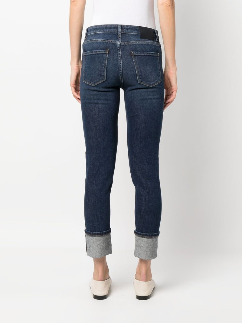 mid-rise slim-cut jeans 4