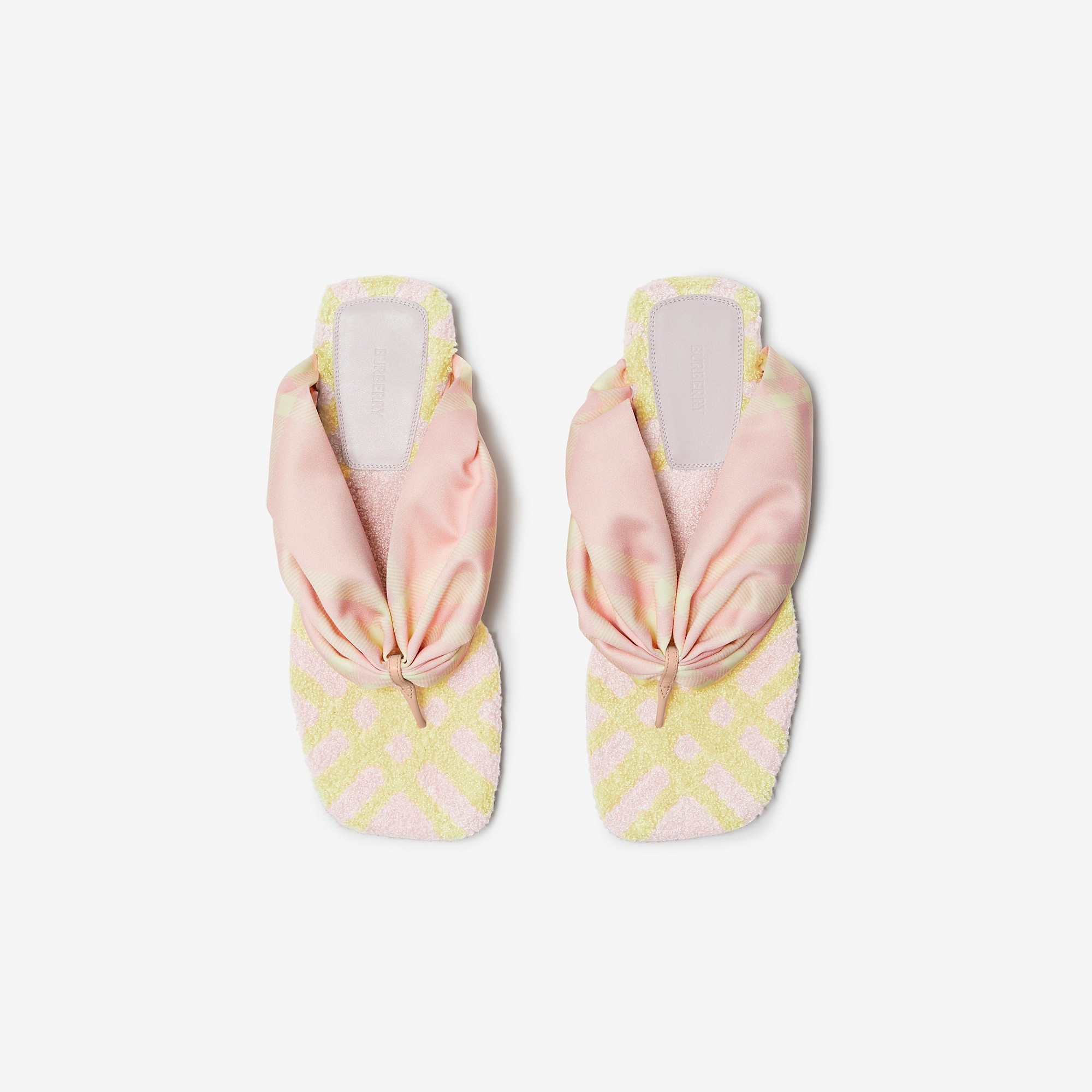 Burberry Check Pool Slides | REVERSIBLE