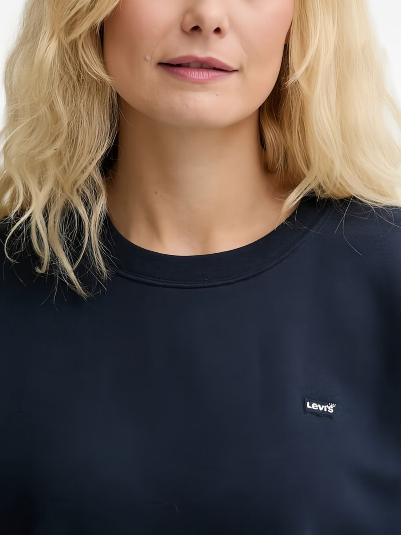 logo-patch crew-neck sweatshirt 4