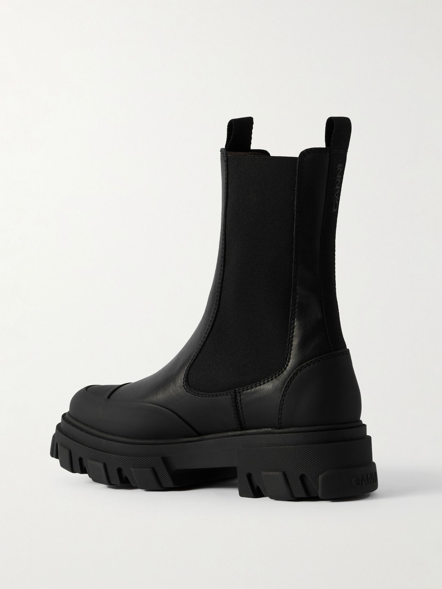 Leather Chelsea boots Black - 3