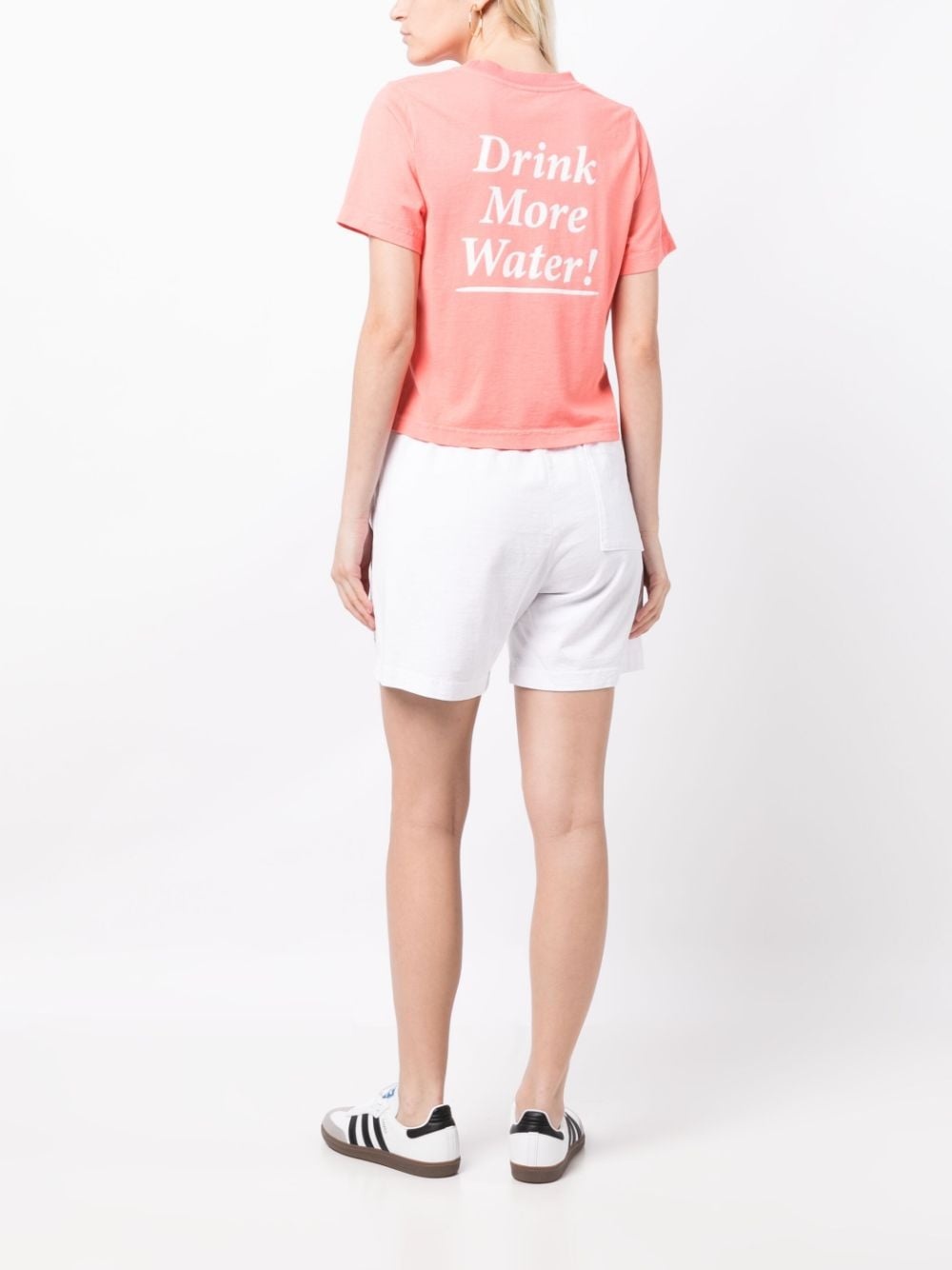 logo-print cotton T-shirt - 2