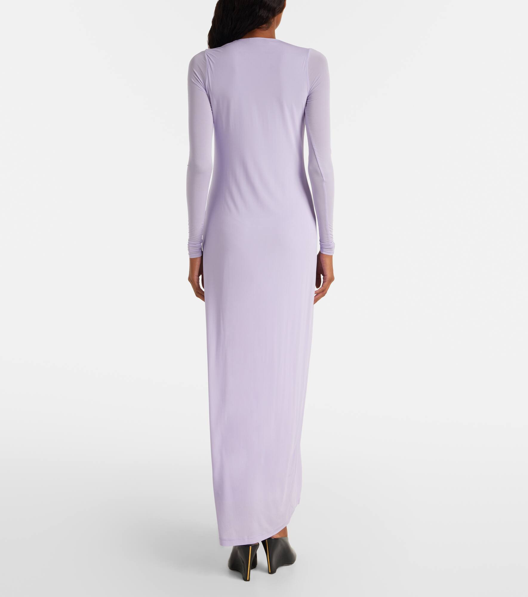 Jersey maxi dress - 3