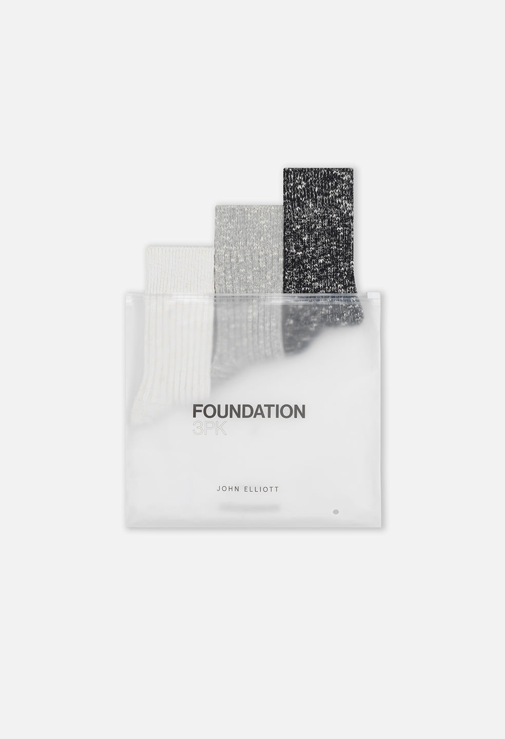 FOUNDATION 3 PACK SOCKS - 1