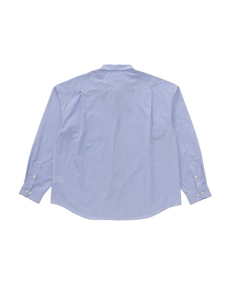 visvim HEGEL SHIRT L/S BLUE STRIPE outlook