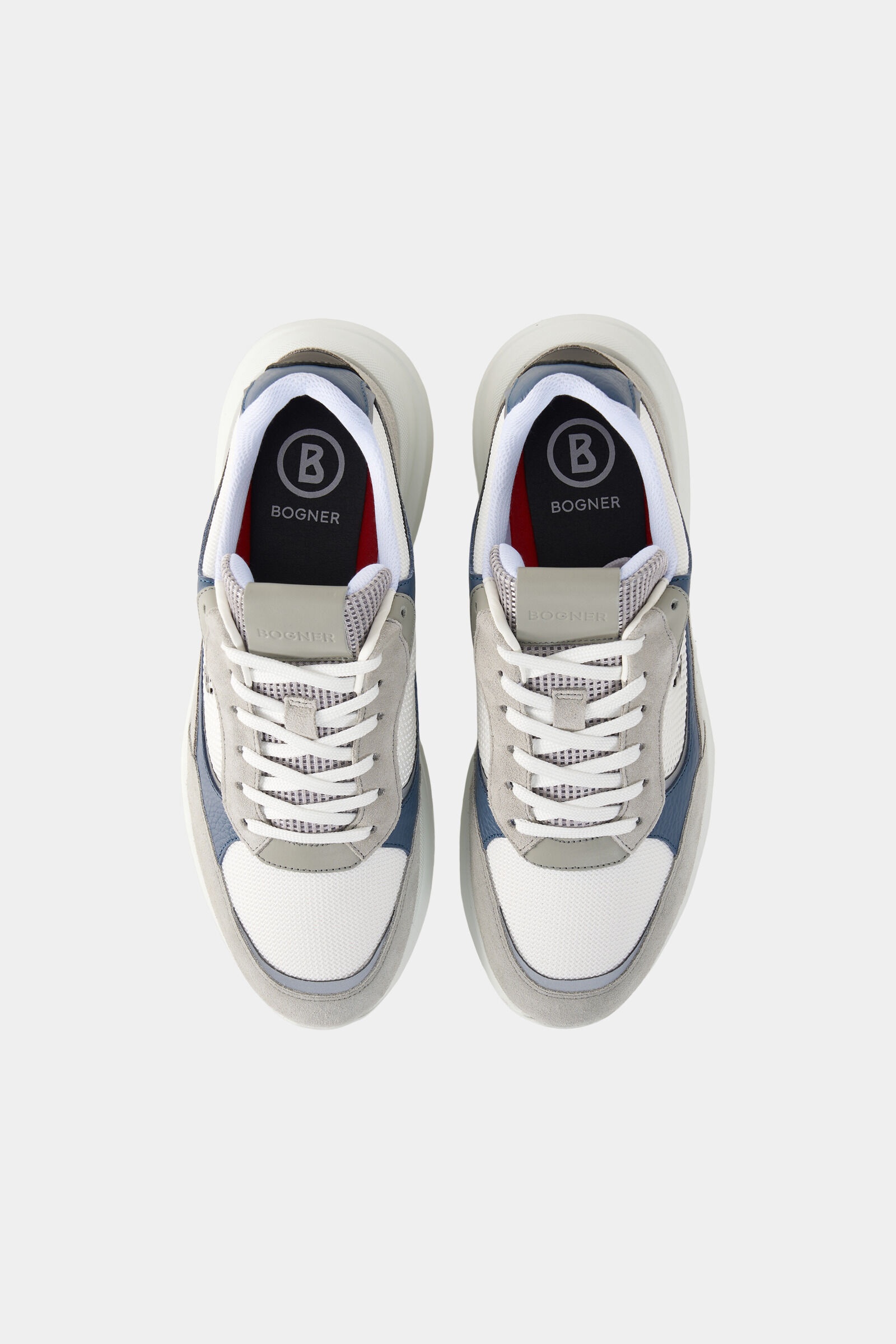 Sneaker Bilbao in Gray/white/blue - 6