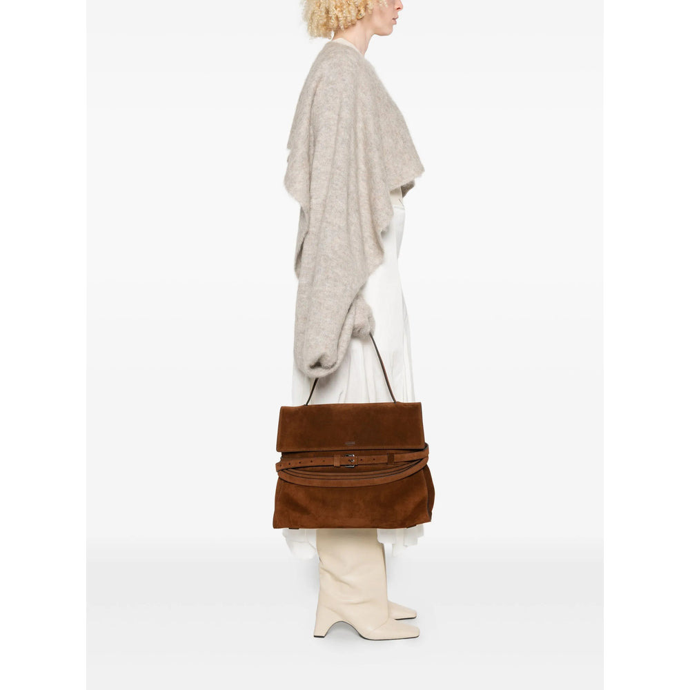 Moschino Brown Tote Bags Women - 4