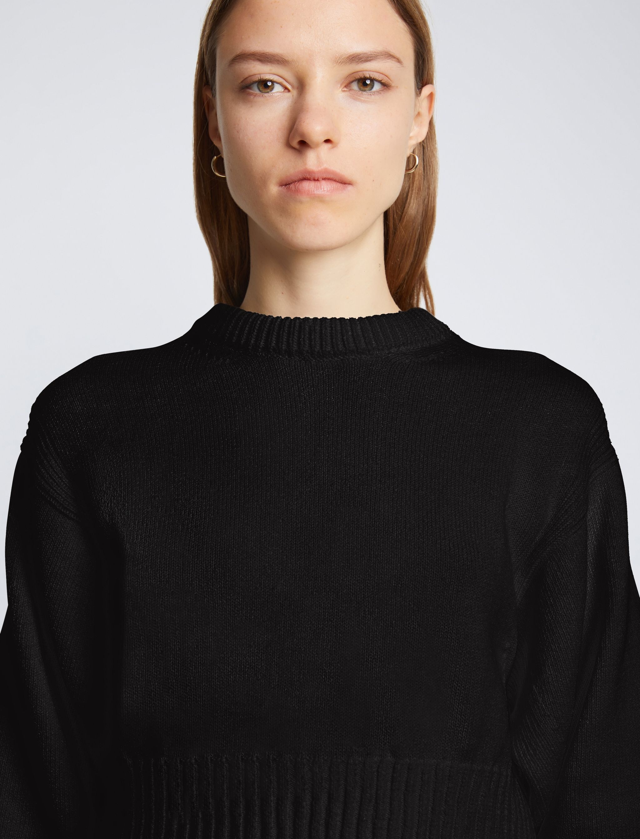 Textured Knit Sweater - 6