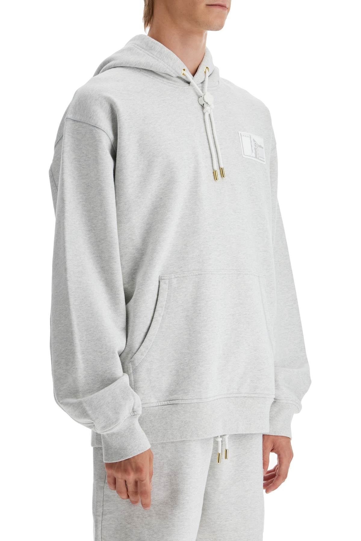 Casablanca Hooded Tennis Statues Sweat Men - 2