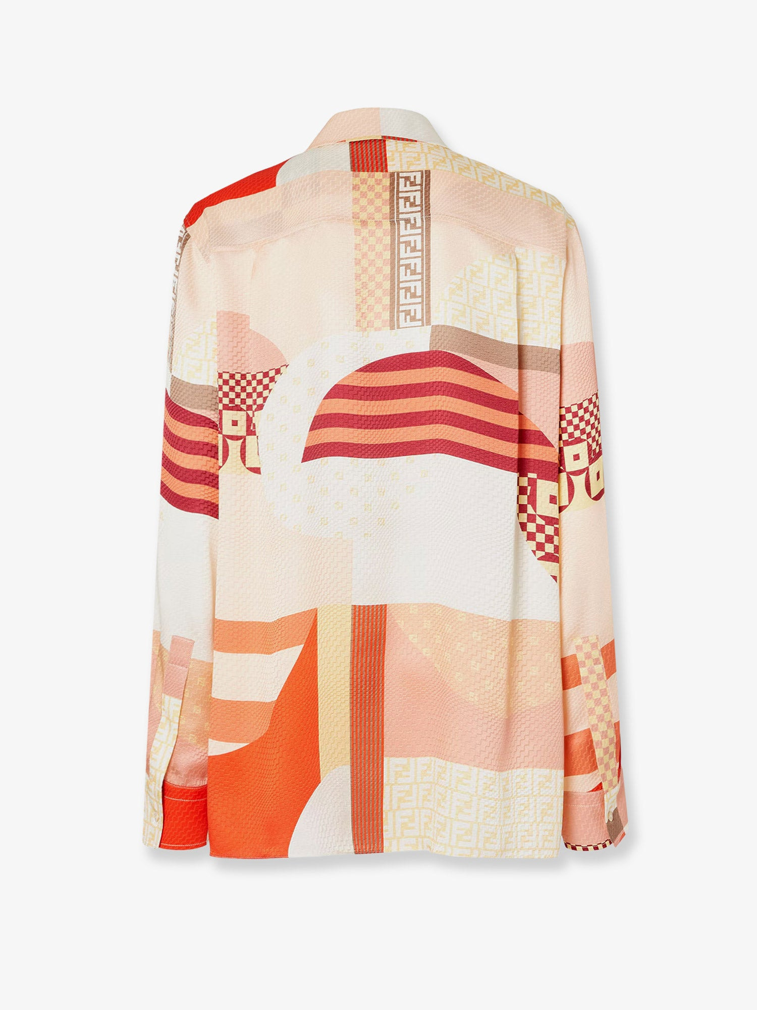 Patchwork Silk Shirt - 2