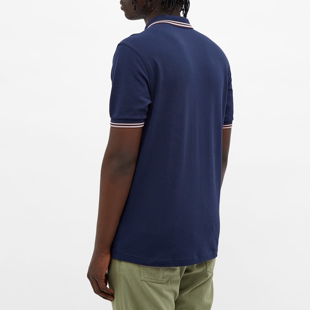 Fred Perry Slim Fit Twin Tipped Polo - 5