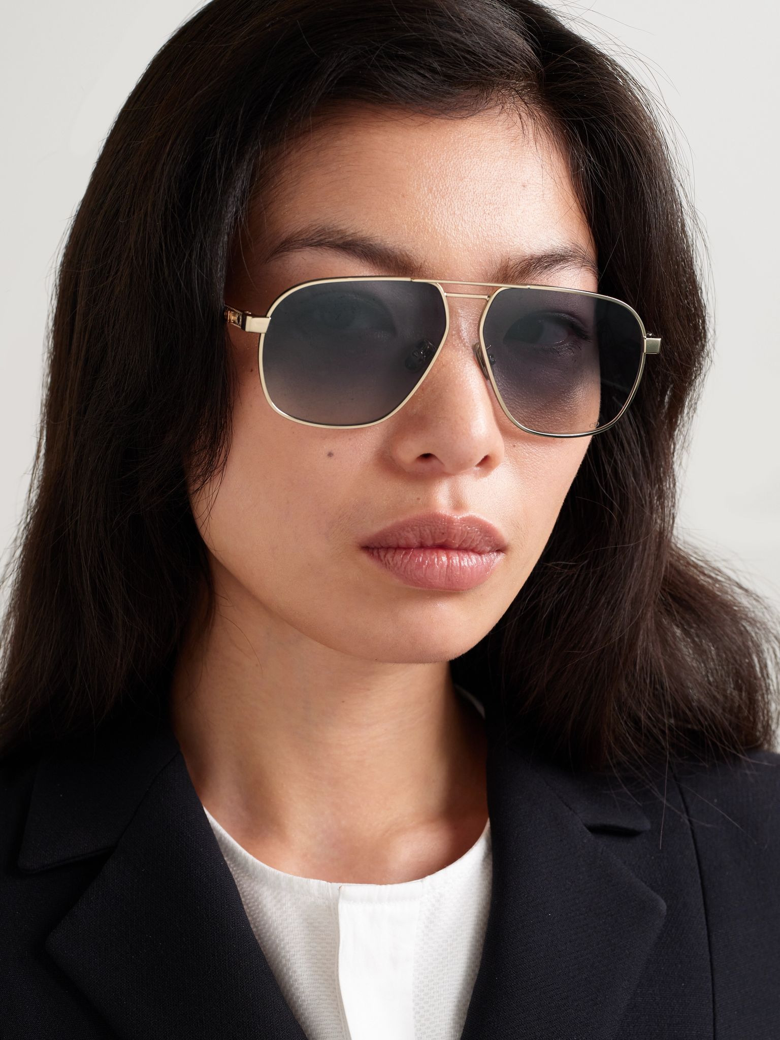 DiorCannage A3U aviator-style rose gold-tone sunglasses Rose gold - 2