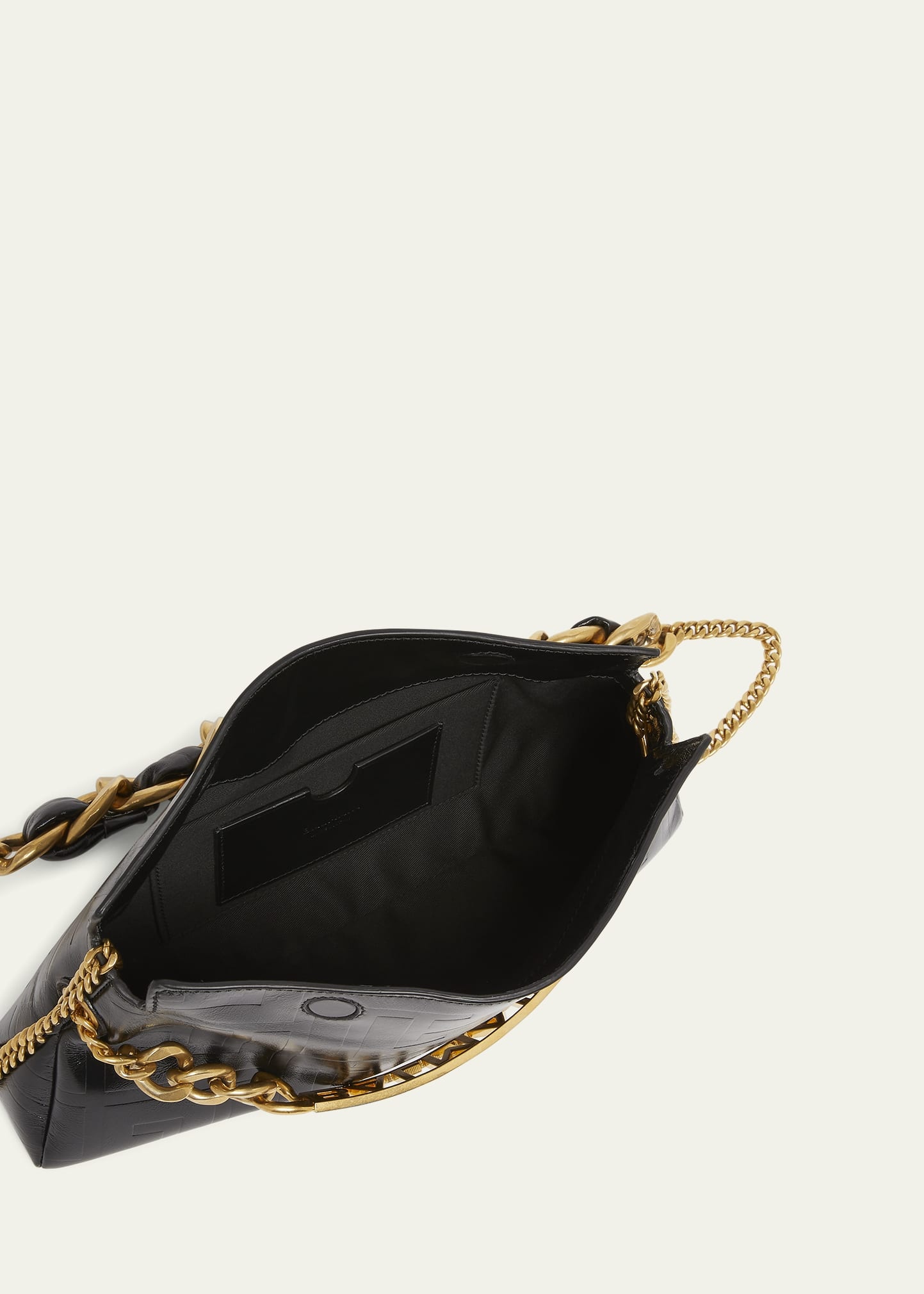 1945 Pouch Crossbody Bag in PB Embossed Crinkle Leather - 4