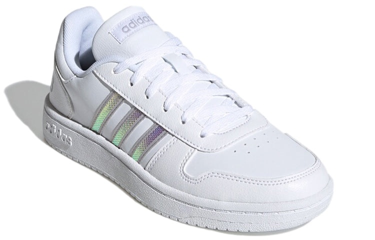 (WMNS) adidas Hoops 2.0 'White Silver' FW3535 - 3