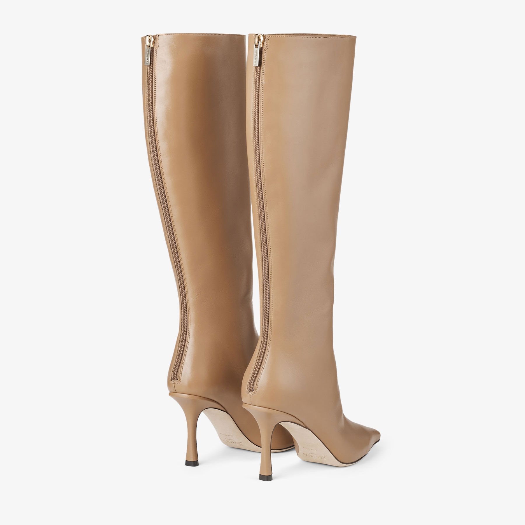 Agathe Knee Boot 85
Biscuit Calf Leather Knee-High Boots - 6