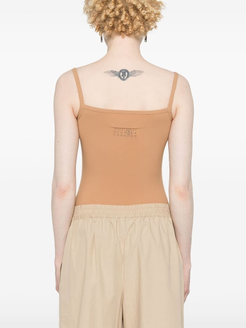 numbers-motif bodysuit 4