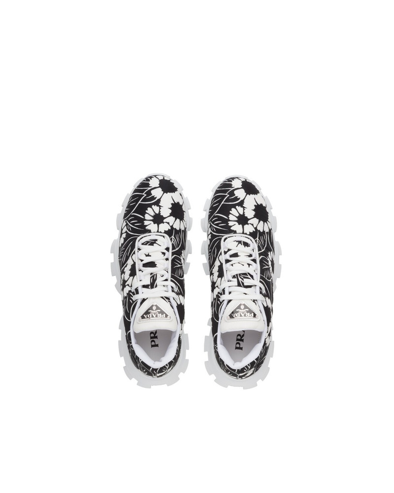 Printed nylon sneakers 4