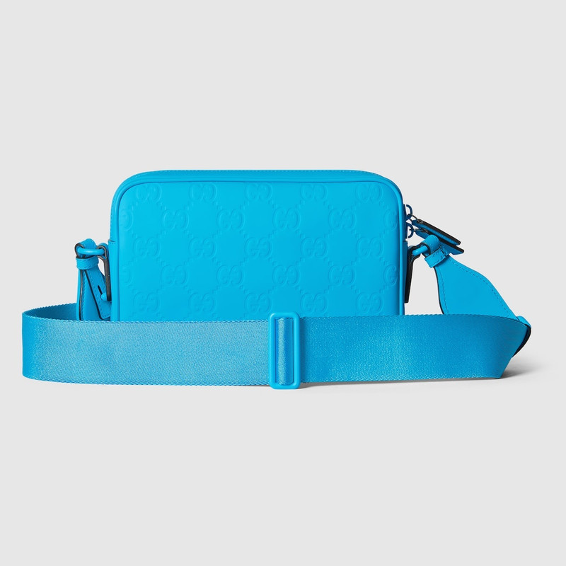 GG rubber-effect crossbody bag 6
