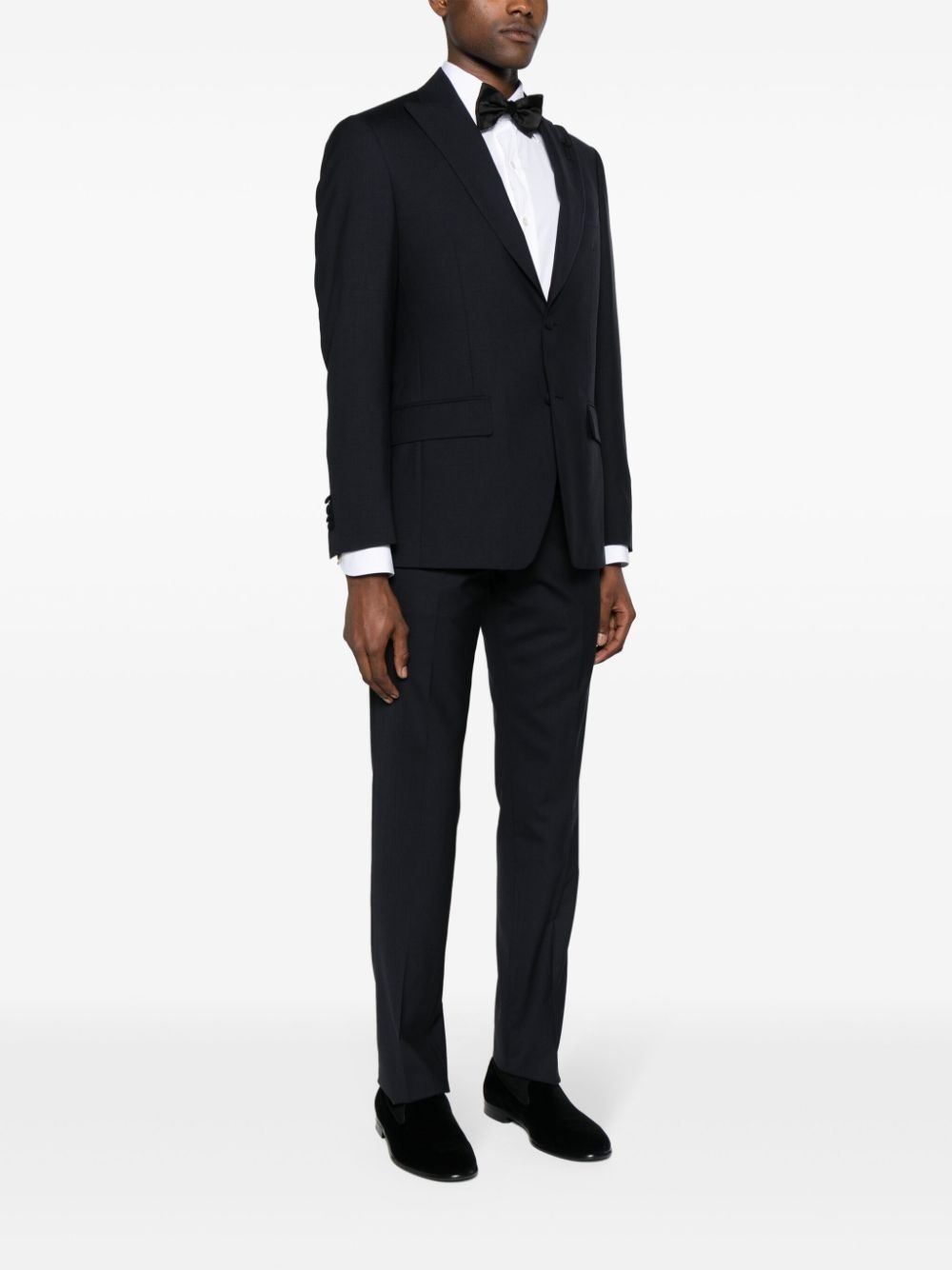 single-breasted wool suit - 3