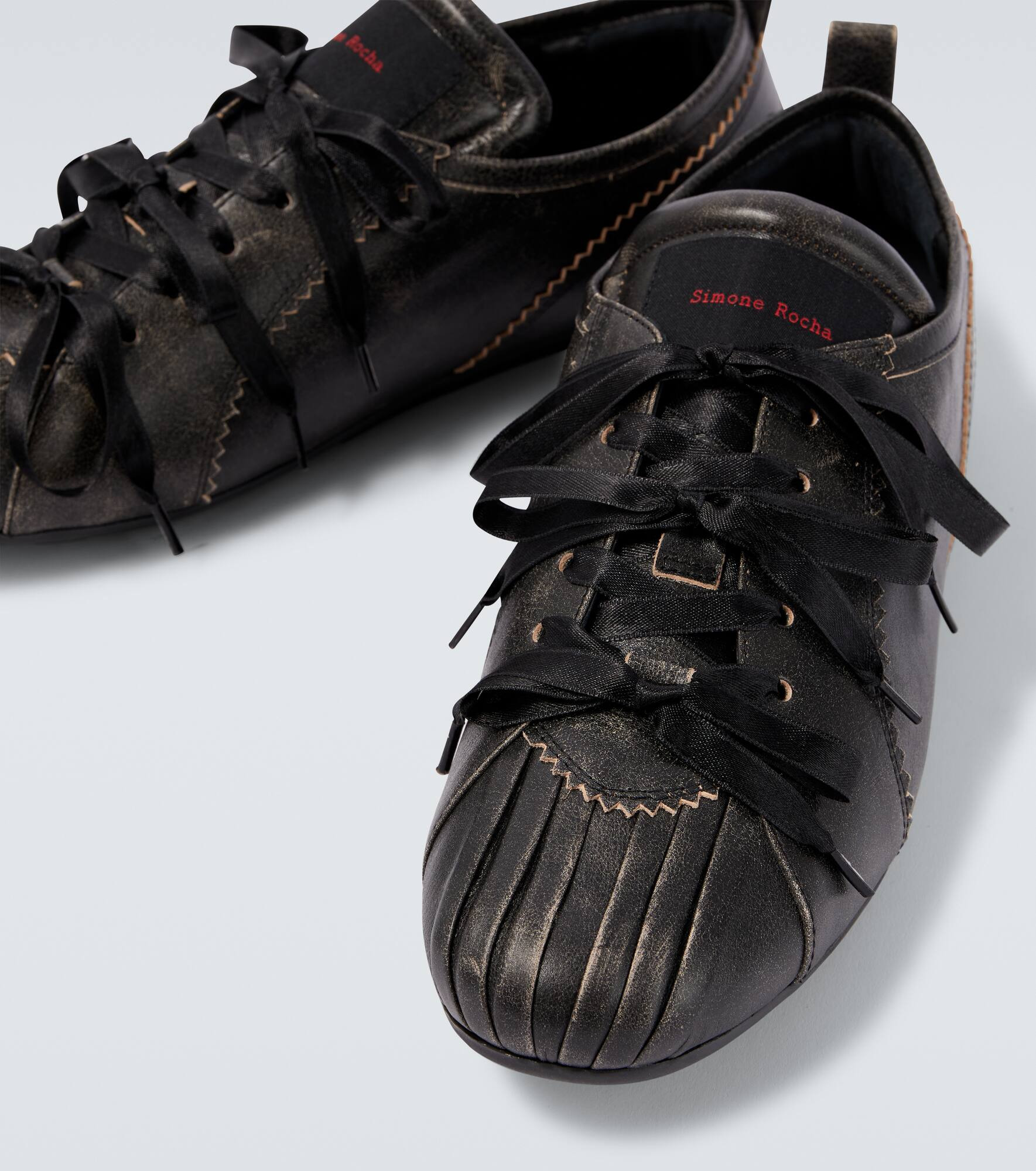 Ballerina Grip leather sneakers - 3