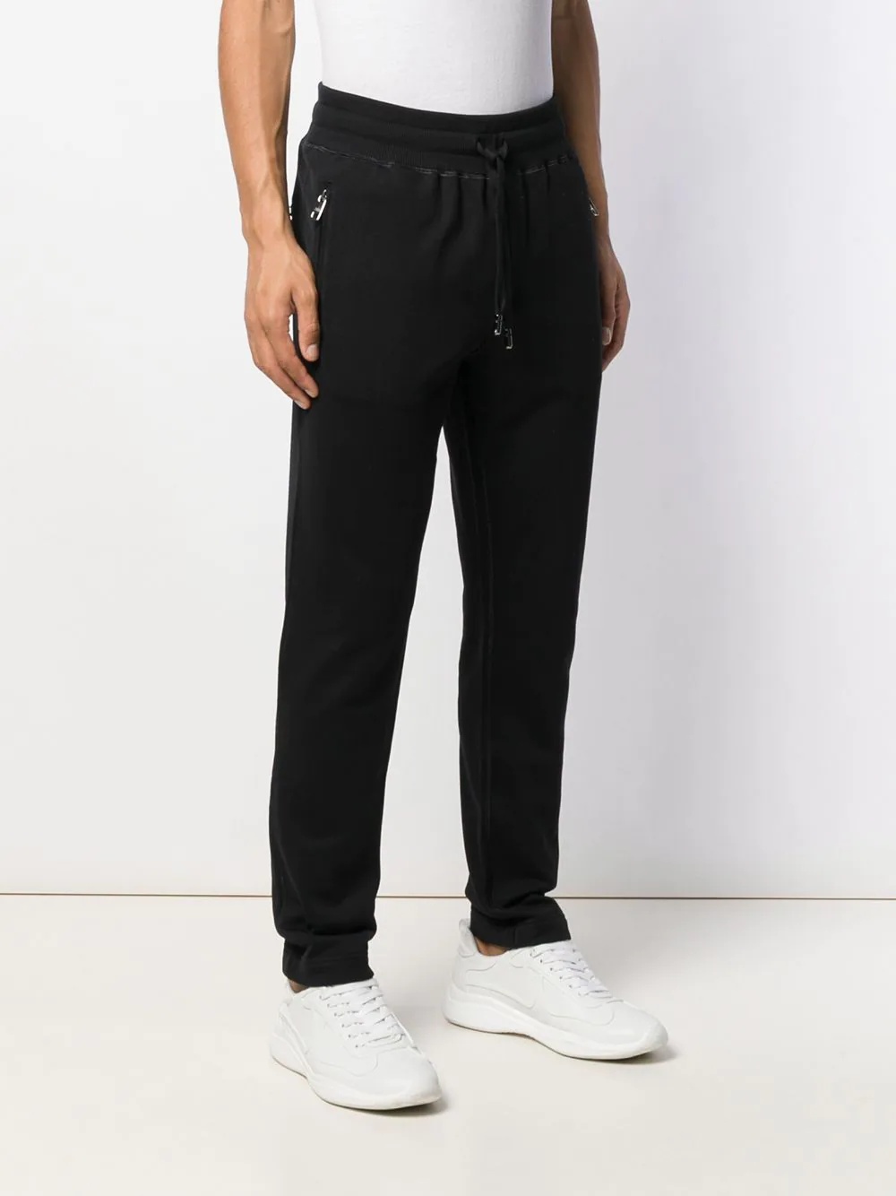 drawstring track trousers - 3