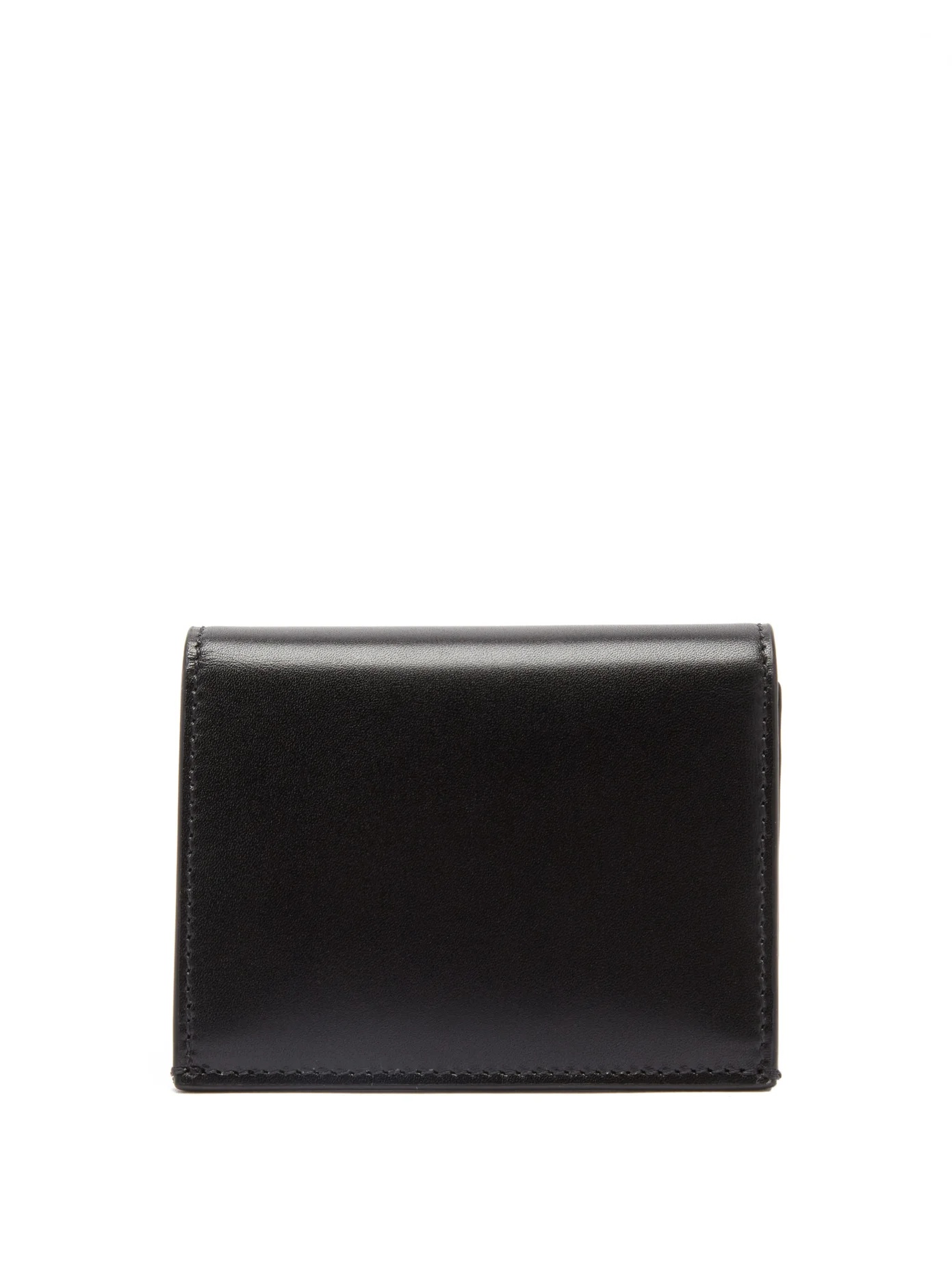 Leather bi-fold wallet - 1