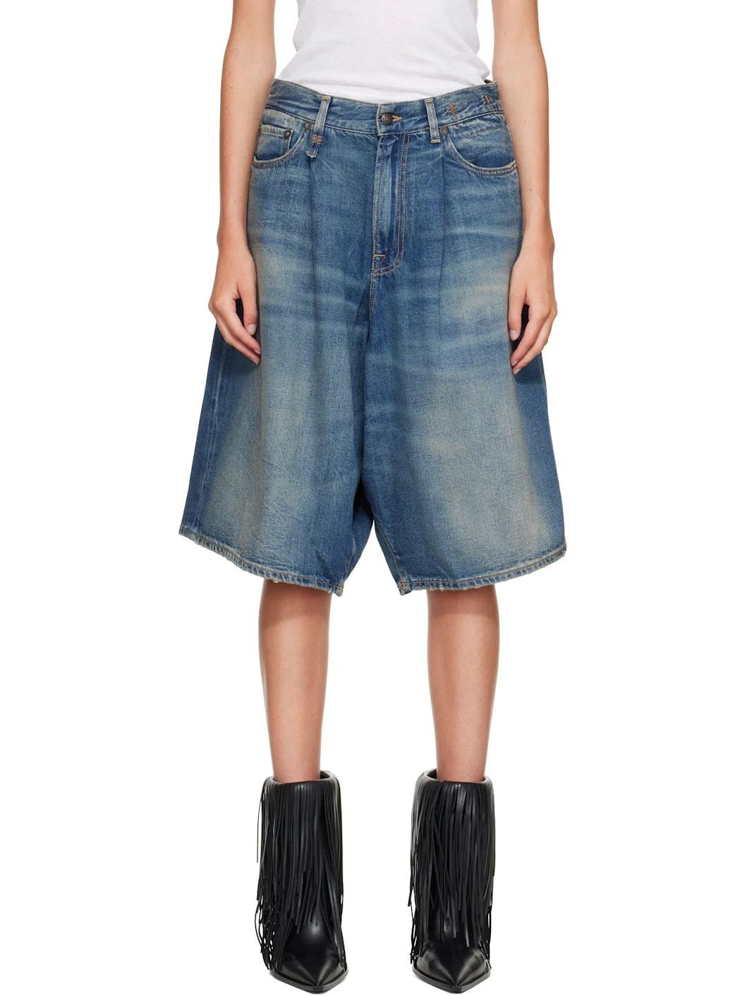 Indigo Jesse Denim Shorts - 1