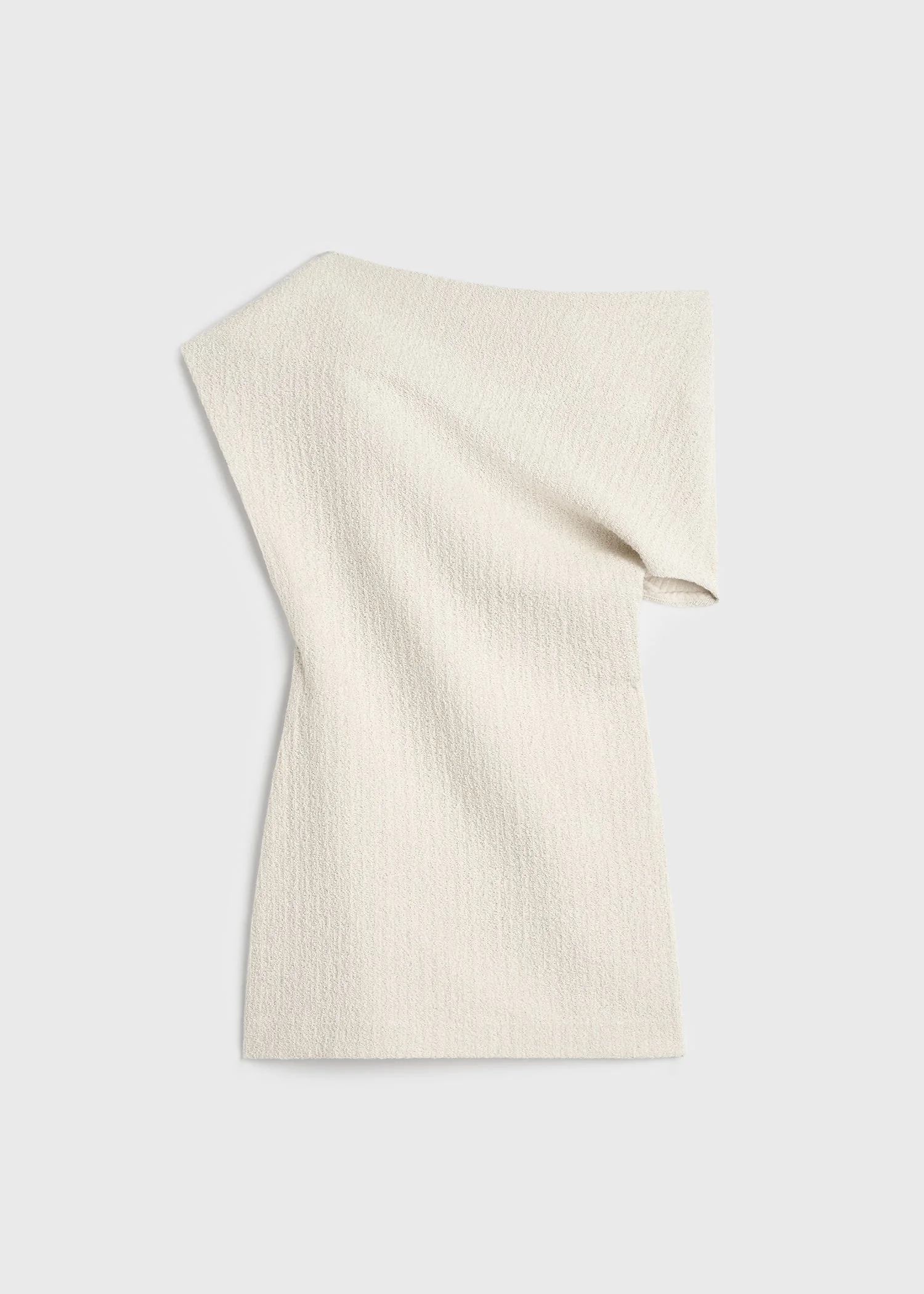 One-shoulder top ecru - 1