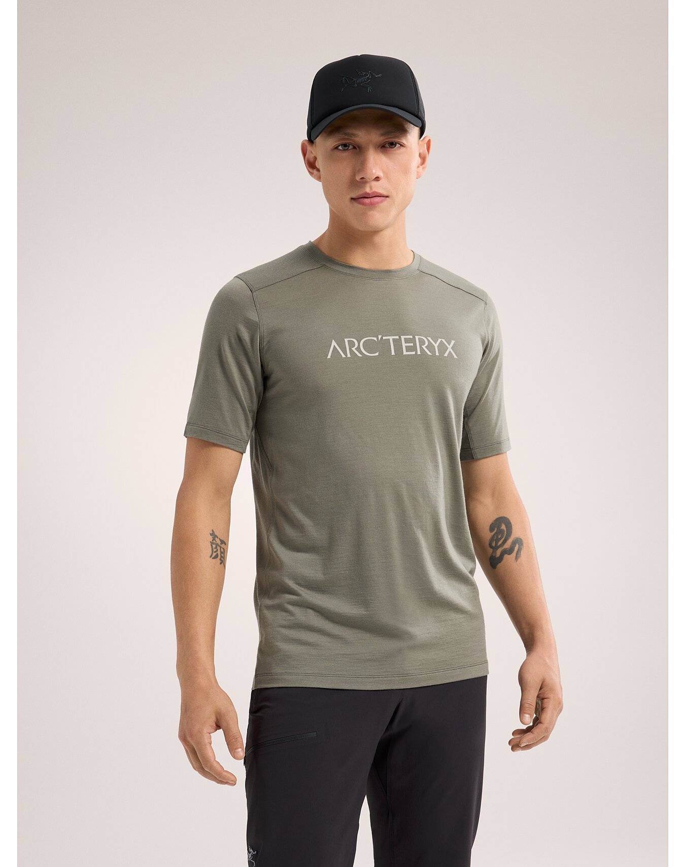 Ionia Merino Wool Arc'Word Logo Shirt SS - 2