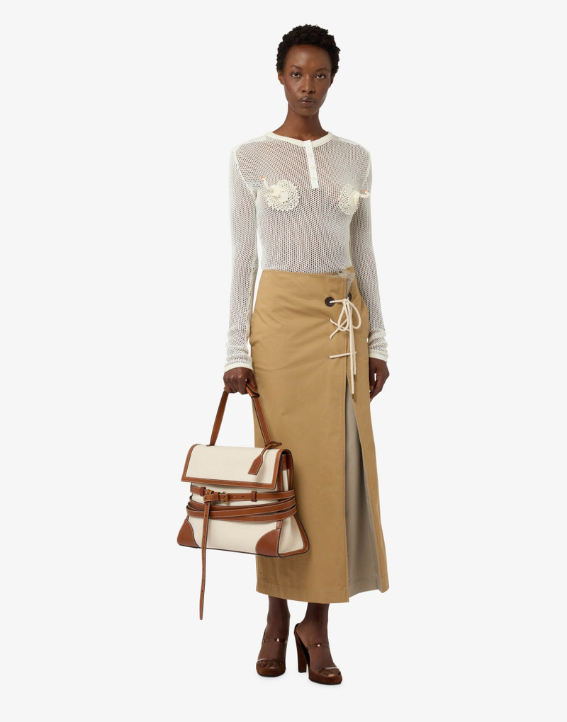 MOSCHINO TIE ME HANDBAG 4