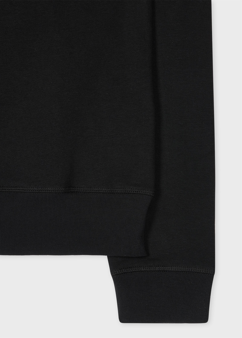 Paul Smith Black 'Desert Stripe' Cotton-Blend Sweatshirt outlook
