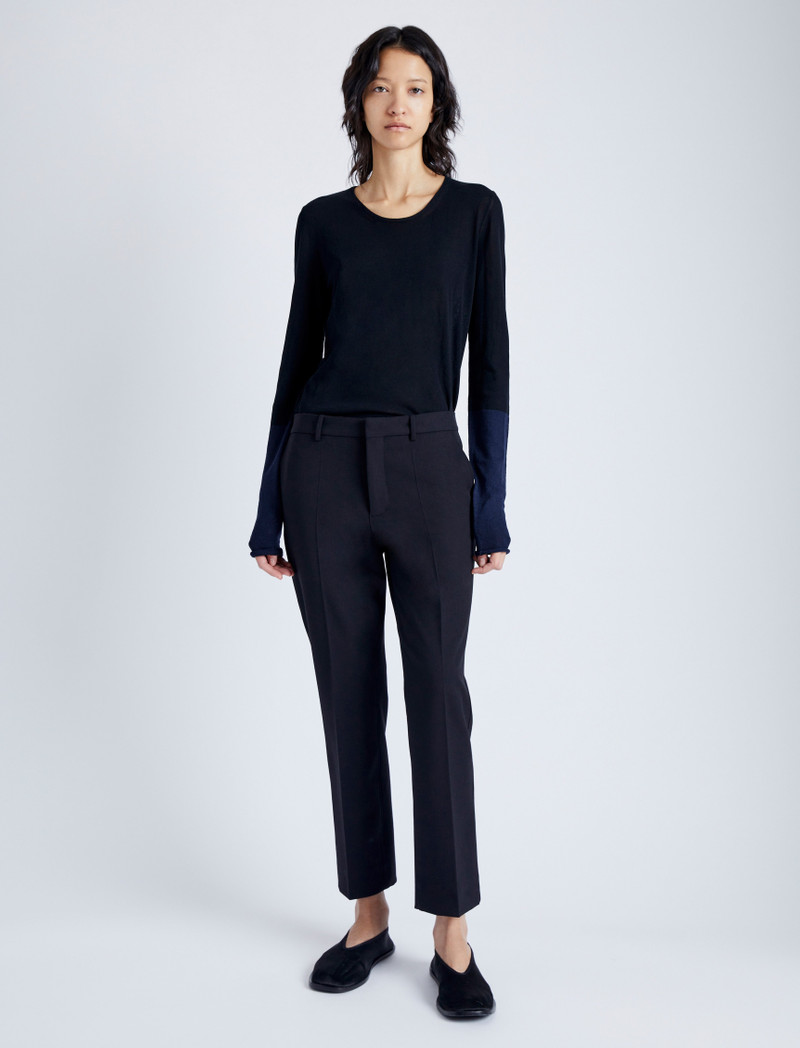 Proenza Schouler Myers Pant in Tropical Wool outlook