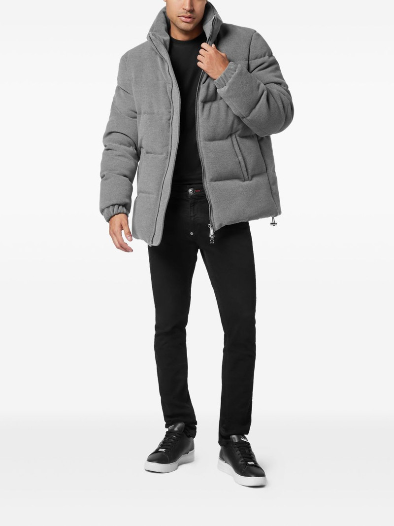 PHILIPP PLEIN quilted puffer jacket outlook