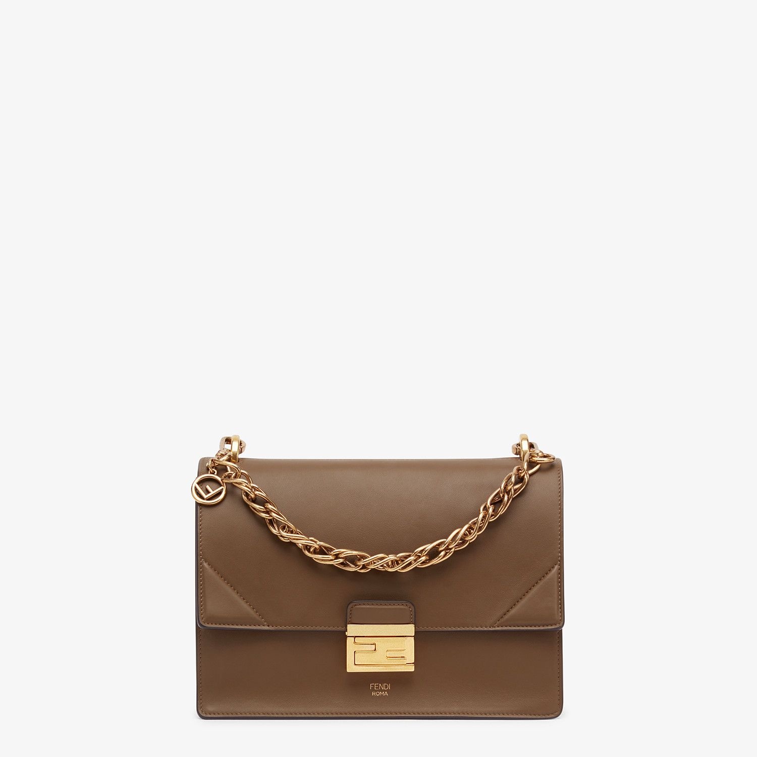 Brown leather bag - 1