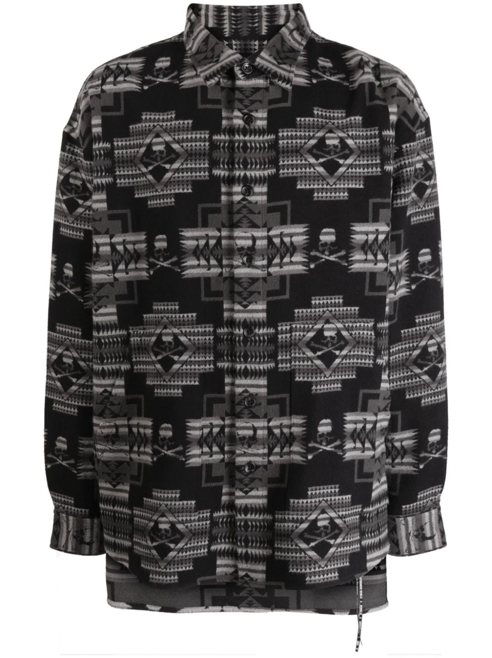 Chimayo jacquard cotton shirt - 1