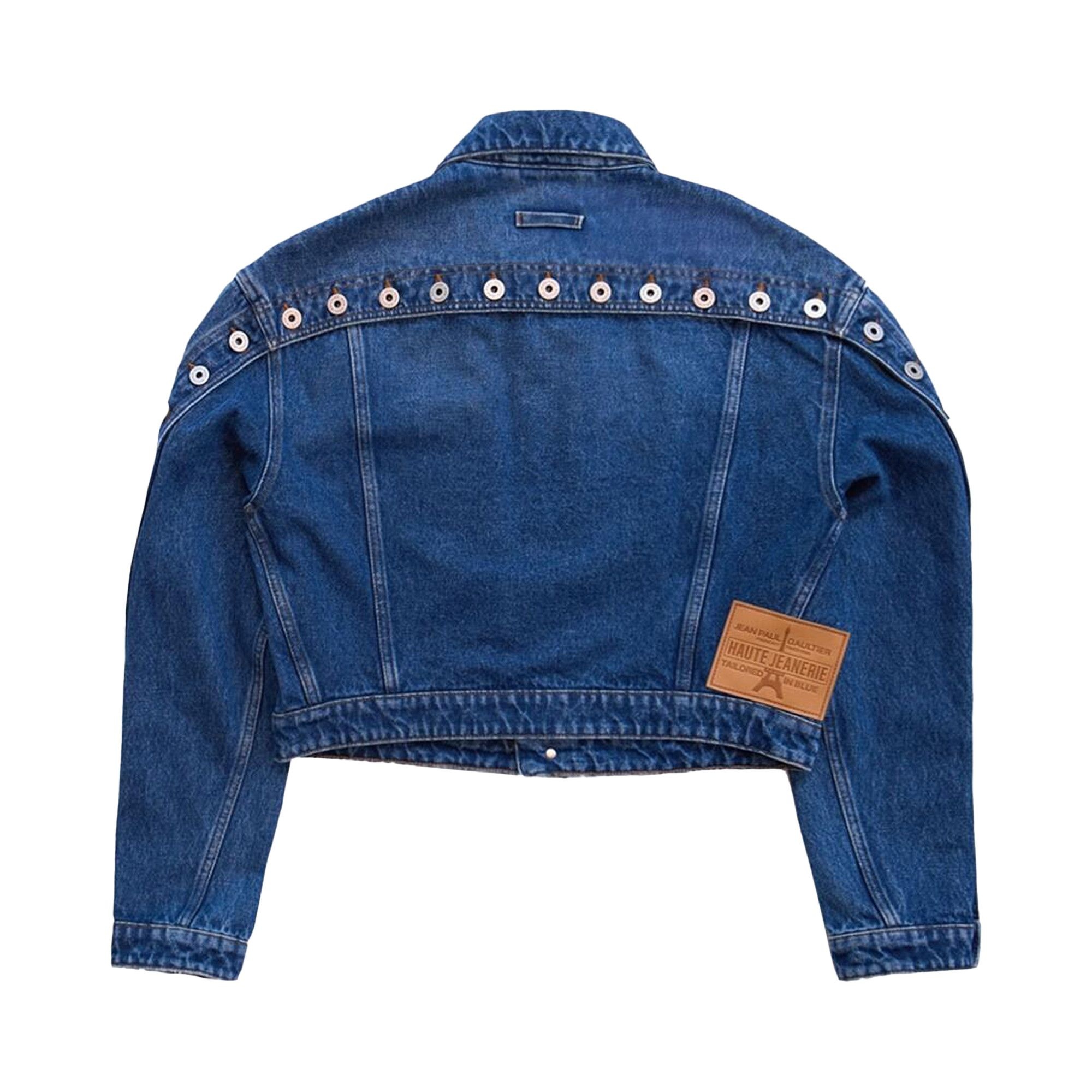 Jean Paul Gaultier Buttoned Denim Jacket 'Blue' - 2