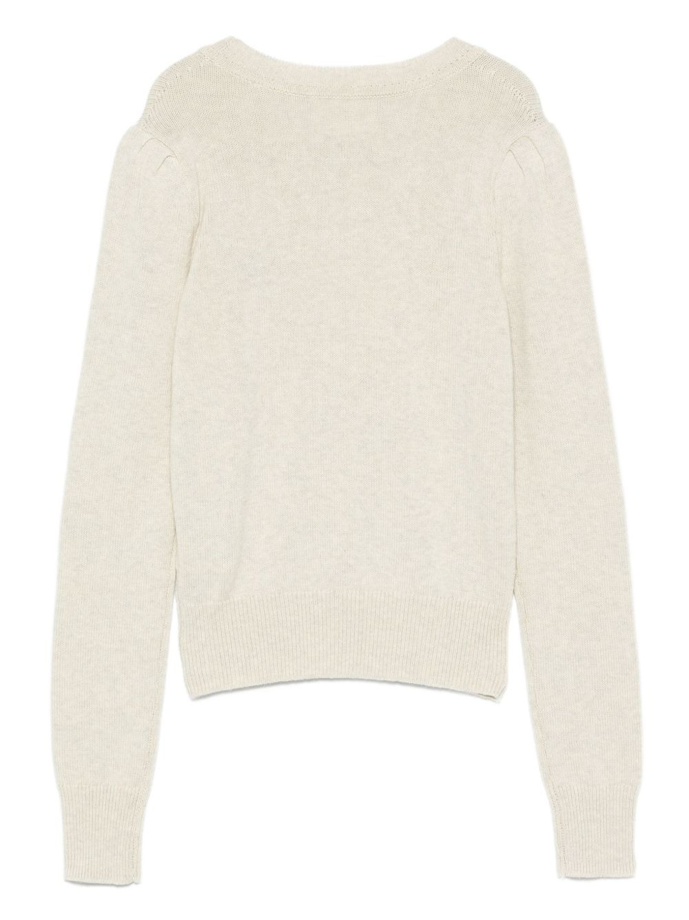 long-sleeve logo sweater - 2