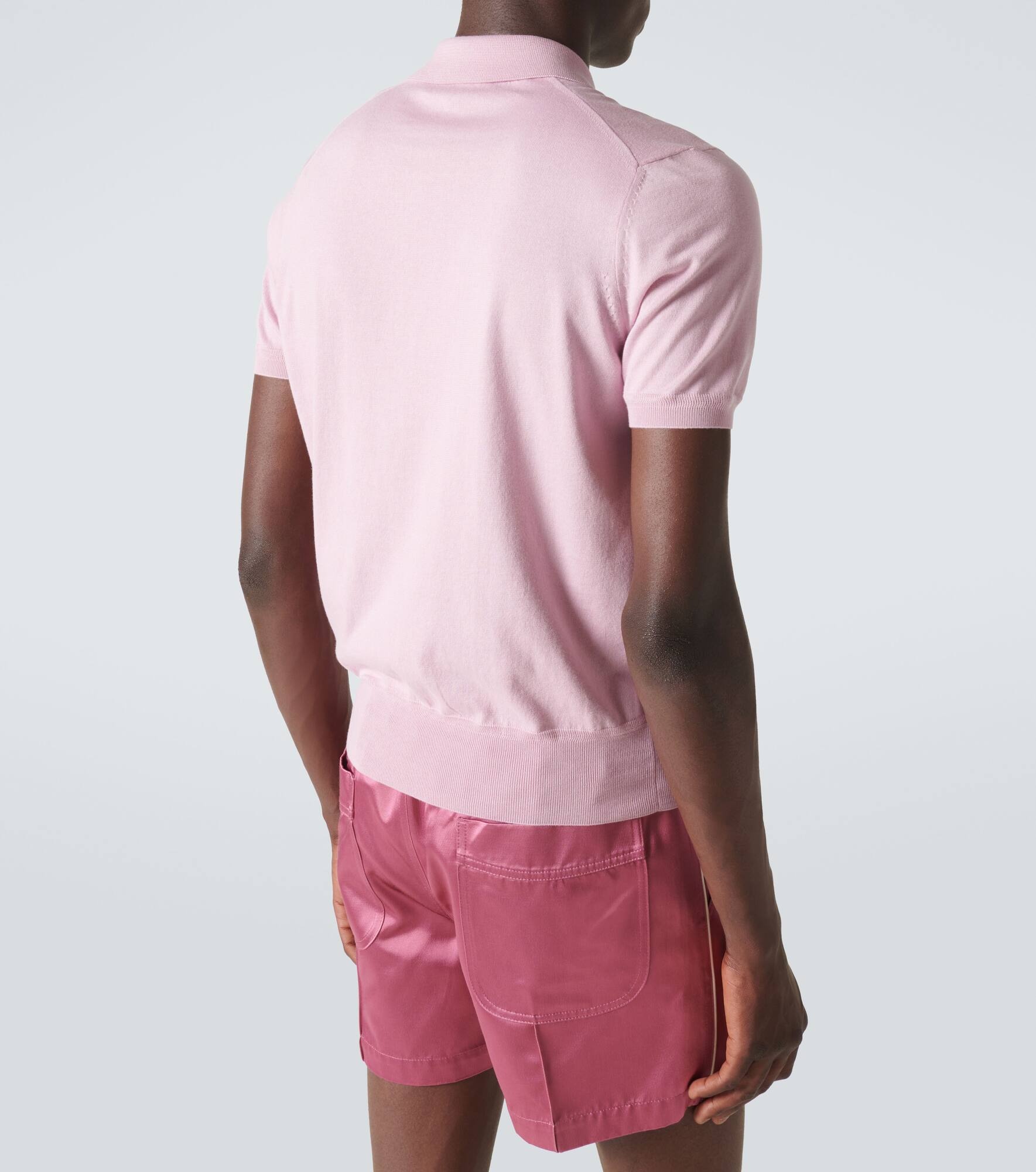Cotton jersey polo shirt - 4