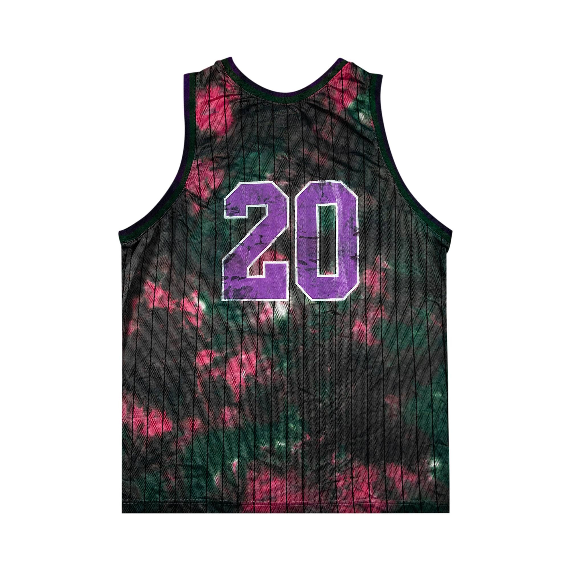 Supreme Dyed Basketball Jersey 'Green' - 2