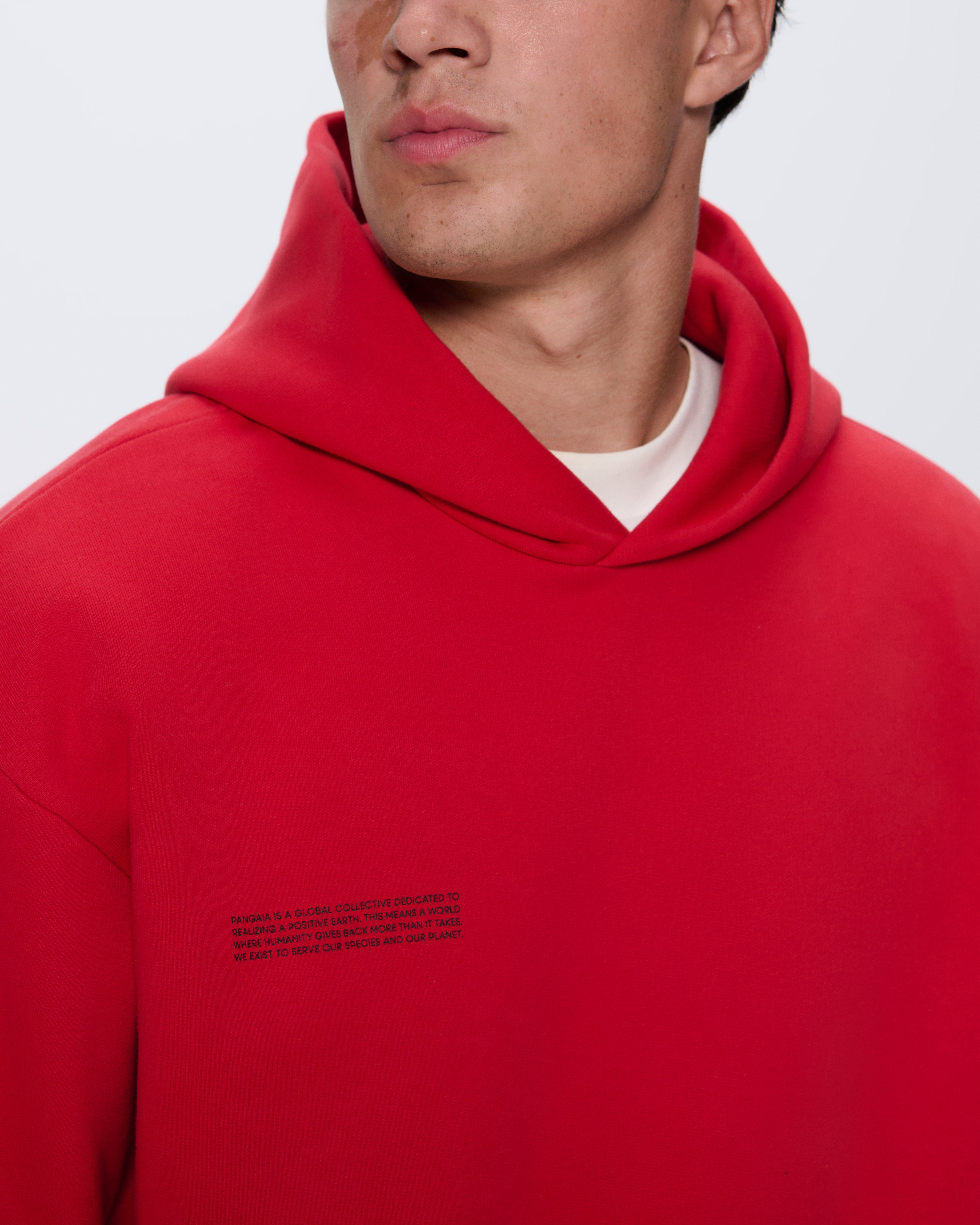 Mens 365 Heavyweight Hoodie - Goji Red - 4