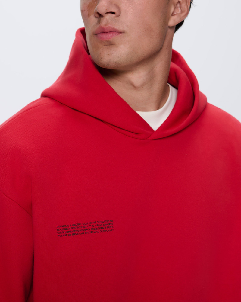 Mens 365 Heavyweight Hoodie - Goji Red 4
