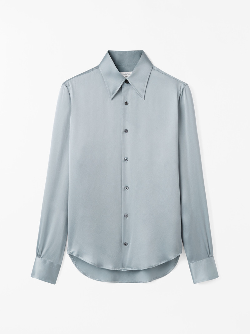 Alain Slim-fit Silk Shirt 5