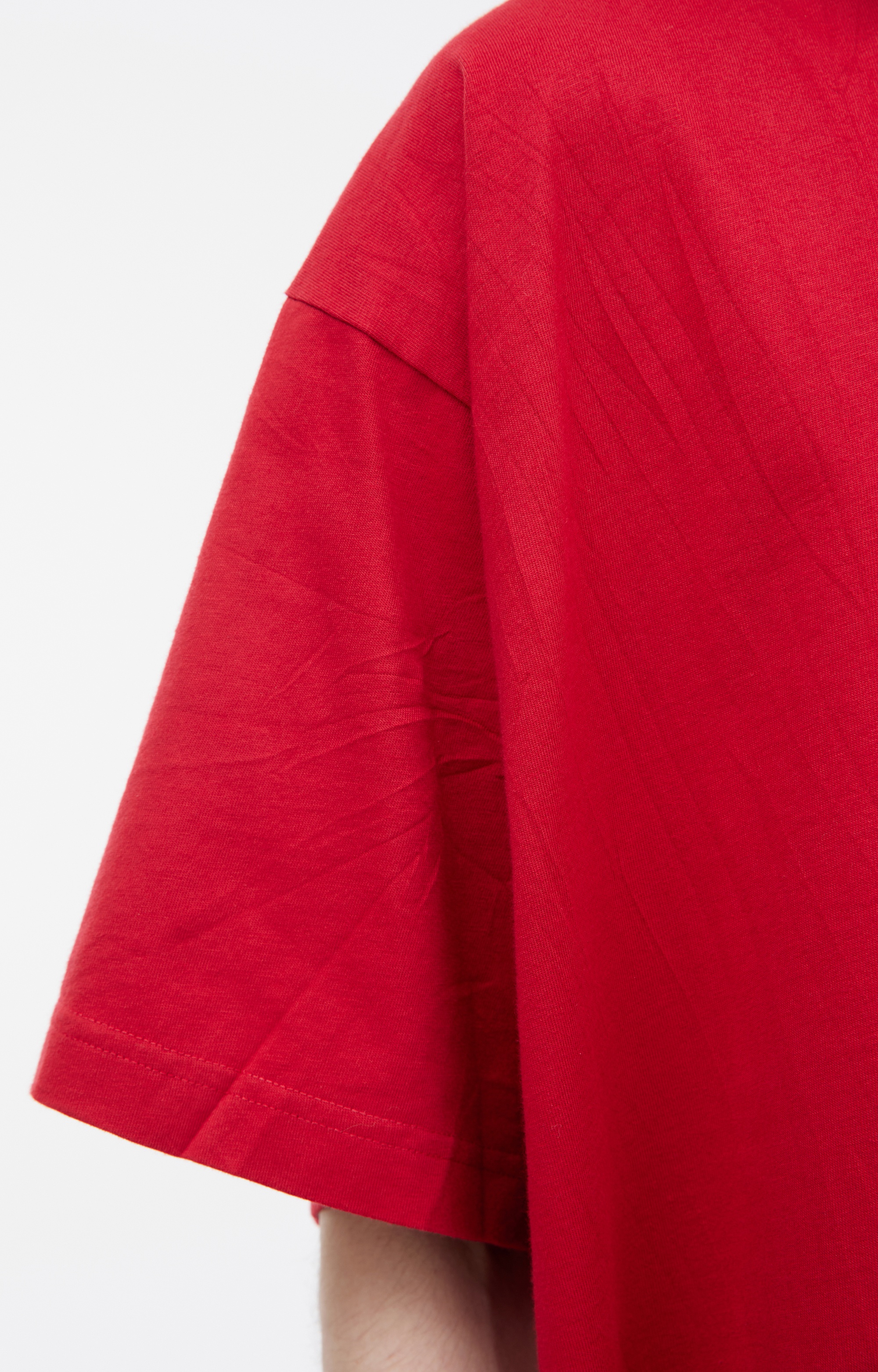 RED OVERSIZE T-SHIRT - 4