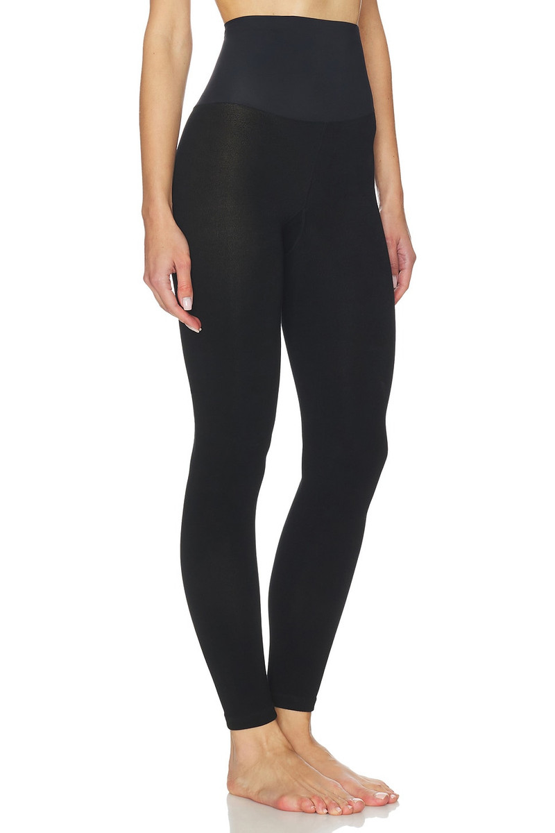 commando Fleece Lined Opaque Footless Tights outlook