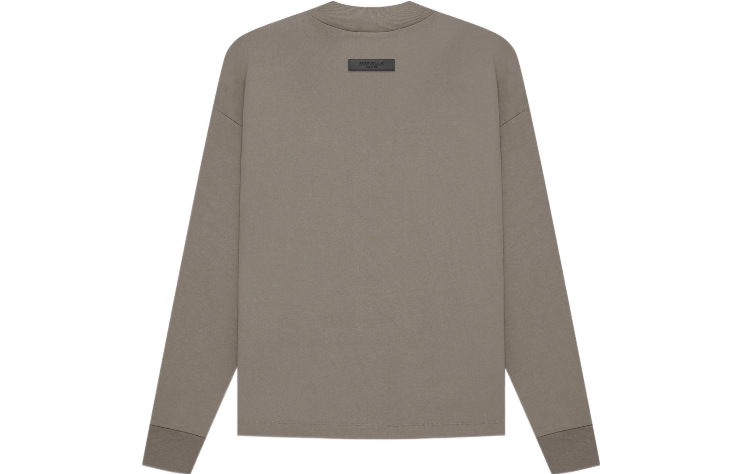 Fear of God Essentials SS22 Mensessentials Long Sleeve Tee Desert Taupe FOG-SS22-462 - 3