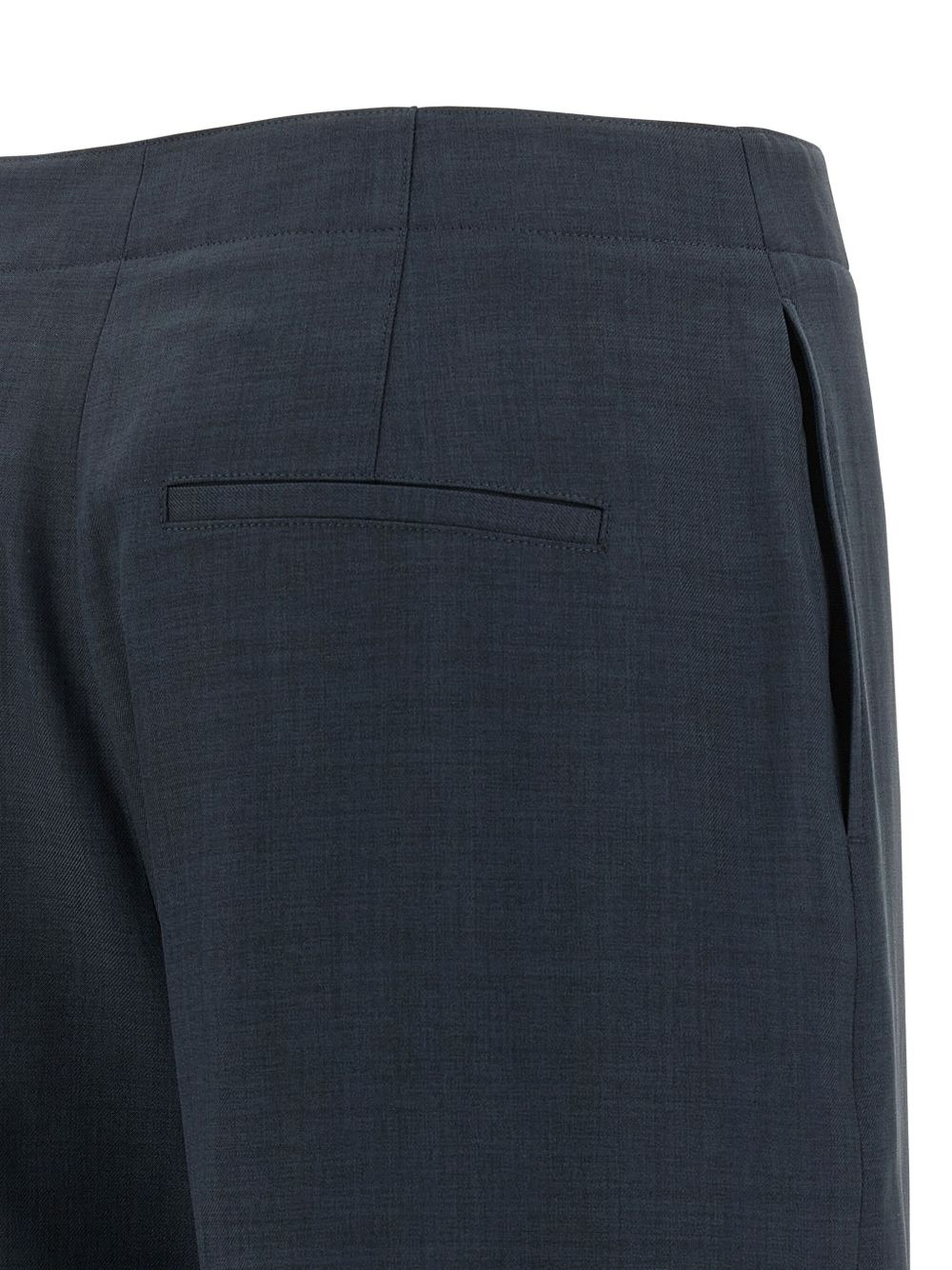 pleated-front trousers - 4